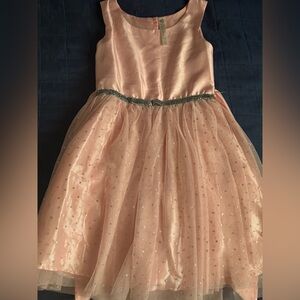 Cherokee Shimmering Peach Kids Dress